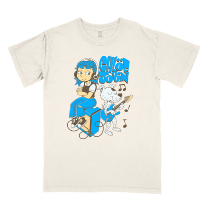 Guitar Pup T-Shirt - Ivory